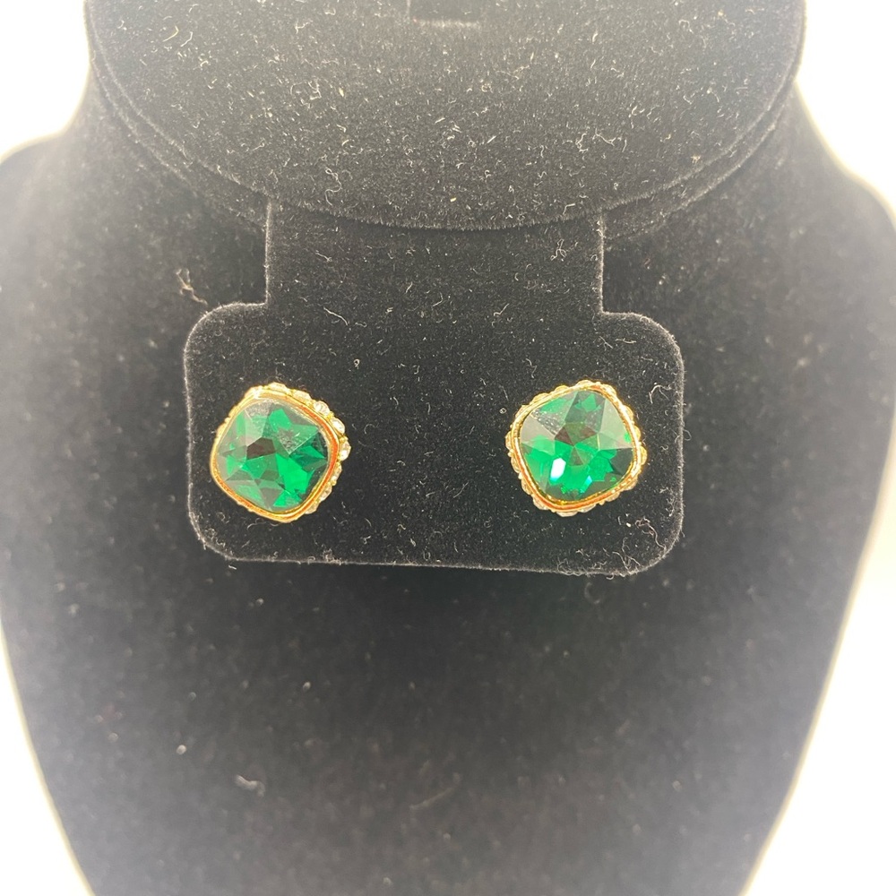 New Green Stud Earrings